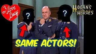 EXACT Same Actors You Probably Didn't Notice on I Love Lucy and Hogan's Heroes!