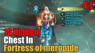 HIDDEN CHESTS In Fortress Of Meropide. Genshin Impact 4.1