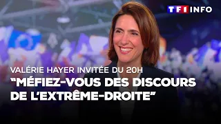 "Méfiez-vous des discours de l'extrême-droite" : Valérie Hayer invitée du 20H
