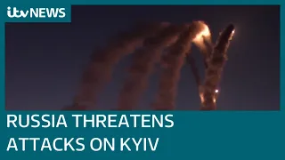 Russia claims to have carried out strike on Kyiv missile plant following warship sinking | ITV News