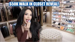 LUXURY CLOSET TOUR! BEFORE AND AFTER!