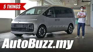 2021 Hyundai Staria Premium 2.2 CRDi, 5 Things - AutoBuzz.my