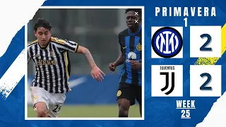 INTER U19 2-2 JUVENTUS U19 | Campionato Primavera 1 2023/2024| Week 25 | Highlights | 09-03-2024