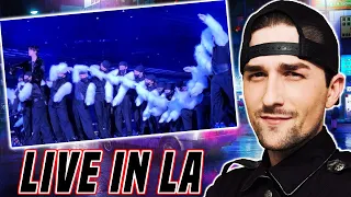 BTS - Black Swan (Permission To Dance Tour) Live in LA | Fancam Footage (REACTION!!!)