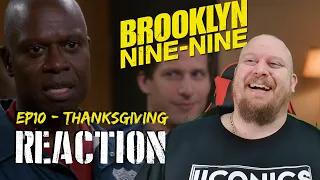 Brooklyn 99 REACTION - 1x10 Thanksgiving - Will we ever find the man with the yellow jacket?