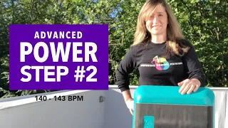 ADVANCED POWER STEP AEROBICS #2 (63 MIN) Fun & Fast mixed with power blasts.