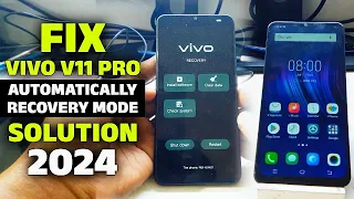 VIVO V11 PRO Recovery Mode Problem Solution | Fix it with Flash File Solution 2024!