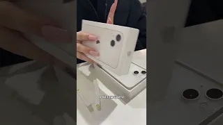 Распаковка Iphone 13 в белом цвете🔥