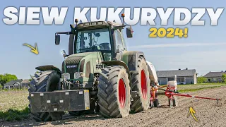 🔥🚜MAJOWY ZAPIER*** Z FIRMĄ SERVOL?!😱 OPOROWY SIEW KUKURYDZY 2024🌽FENDT 926 VARIO & KUHN MAXIMA 2TS💚❤