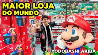 PARAÍSO GAMER! Conheça A Maior loja de eletrônicos do mundo no Japão! Yodobashi Akiba | Caçada Gamer