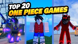 TOP 20 ONE PIECE Games on Roblox