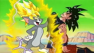 Dragon Ball Z - Goku goes Super Saiyan 3 but with Tom and Jerry Screams