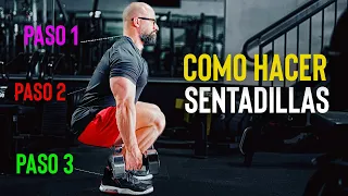 Aprende a hacer sentadillas perfectas -  Paso a paso