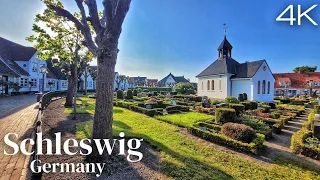 Schleswig - Walking in Beautiful and Charming Town of Germany - 4K UHD