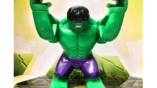 Гигантская фигурка лего китай Халк #2/the giant LEGO figurine China Hulk