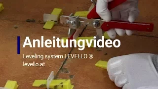 Fliesen Nivelliersystem Anleitungsvideo