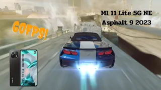 MI 11 Lite 5G NE | Asphalt 9 Gaming test 2023 #xiaomi #mi11litene5g #asphalt9