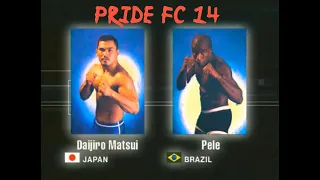 Daijiro Matsui vs Pele PRIDE 14 Clash of the Titans