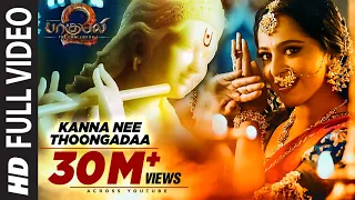 Kanna Nee Thoongadaa Full Video Song || Baahubali 2 Tamil | Prabhas,Anushka Shetty,Rana,Tamannaah