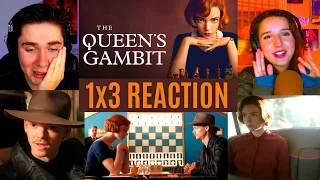 REACTING to *1x3 The Queen's Gambit* BENNY WINS?? (First Time Watching) TV Shows