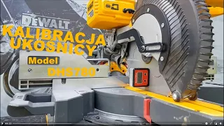 Jak wyregulować ukośnicę DeWalt DHS780 / DWS780