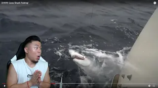 OMG ... THAT SHARK IS HUGE! REACTING TO 2HYPE GOES SHARK FISHING!