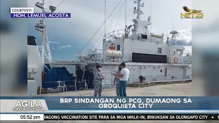 BRP Sindangan ng PCG, dumaong sa Oroquieta City