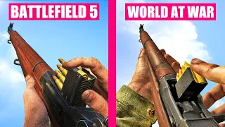 Battlefield 5 Weapon Sounds vs Call of Duty World At War