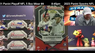 2024 Bowman Baseball Card Jumbo 4 Box Half Case Break #7 Sports Cards