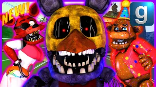 Gmod FNAF | Review | Brand New Markiplier's Thumbnail Animatronics, AU:SD Ragdolls, & More!