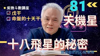 【紫微斗數】『天機星』十八飛星的秘密！十天干－『戊干』在你命盤中的影響！｜EP.81－顯君他們的心經車隊【CC字幕】