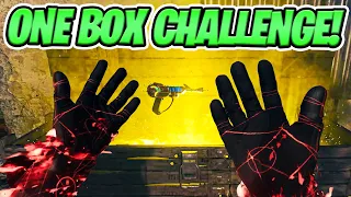 The ONE BOX Challenge In Modern Warfare Zombies...