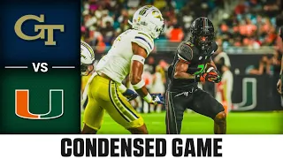 Georgia Tech vs. Miami Condensed Game | 2023 ACC Football