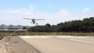 Aeronca Champ landing