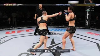 Rose Namajunas Vs Joanna Jedrzejczyk 2