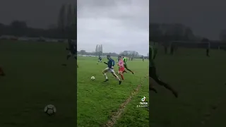 Is this a foul? WTH is the keeper doing? 🫣 #SundayLeague #shorts