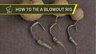 How to tie a Blow Out Tube Rig with Alan Blair