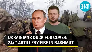 Ukraine soldiers outgunned by Russians, constant artillery fire | Life of Zelensky's men in Bakhmut