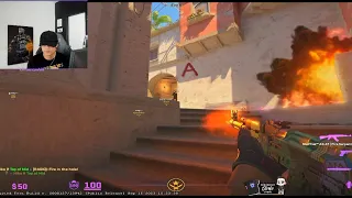 Stewie2K Had To SWITCH KNIFE Mid Game - CS2 Premier Mode Highlights