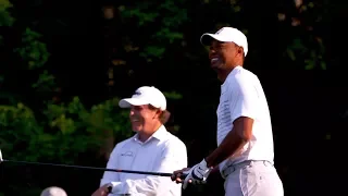 Tiger and Phil Thrill Augusta