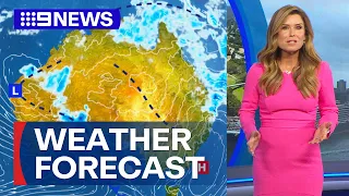 Australia Weather Update: Scattered storms expected in Queensland and WA | 9 News Australia