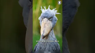 Shoebill Stork 🦤 Sound Like a Machine Gun!
