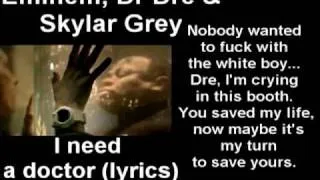 Eminem, Dr Dre, Skylar Grey - I Need A Doctor (HQ Lyrics)