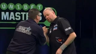 2017 Unibet Darts Masters  Quarter Final Anderson vs van Barneveld