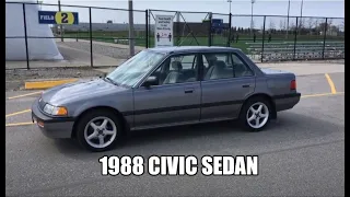 My 1988 Honda Civic LX Walkaround