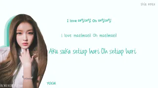 YooA (유아) Love Myself [Han/Rom/Ina] Color Coded Lyrics Lirik Terjemahan Indonesia