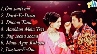 Om Shanti Om (songs)❤ audio Jukebox ❤Shahrukh Khan Deepika Padukon❤All song