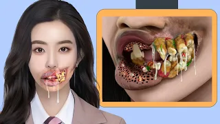 ASMR Remove Necrotic Teeth & Maggot Infected Mouth | Severely Injured Animation