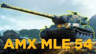 AMX M4 mle. 54 Просто играю в wot blitz | 4540 среднего / 28 боев