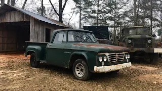 1964 Dodge D100 Revival! We Attempt To Make Our D100 Road Worthy!